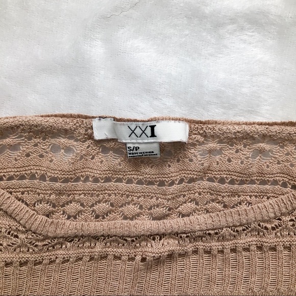 F21 Knitted Top - Picture 3 of 3